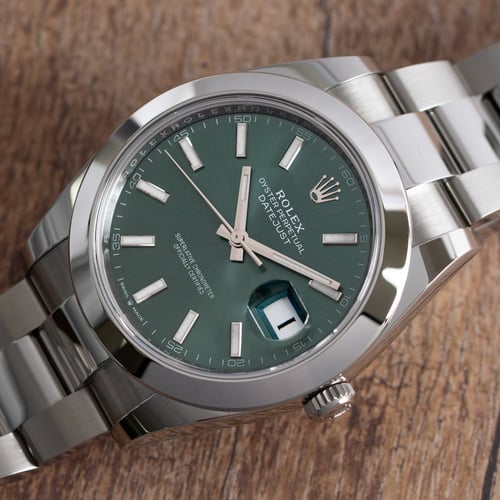 Stylied photo of  of Datejust 41