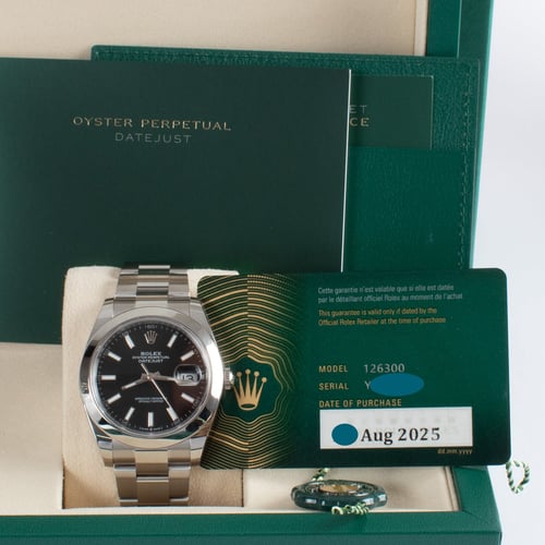 View in Box of Datejust 41