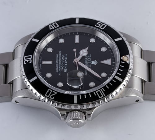 Crown Side Shot of Submariner Date