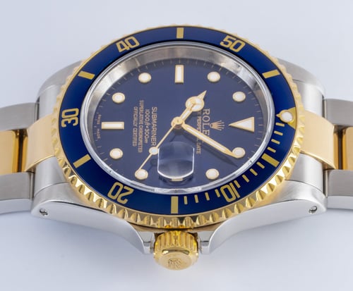 Crown Side Shot of Submariner Date