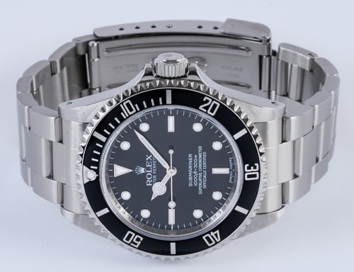 Front View of Submariner '4 Liner'