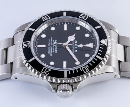 Crown Side Shot of Submariner '4 Liner'