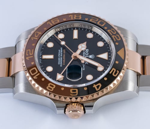 Crown Side Shot of GMT-Master II 'Root Beer'