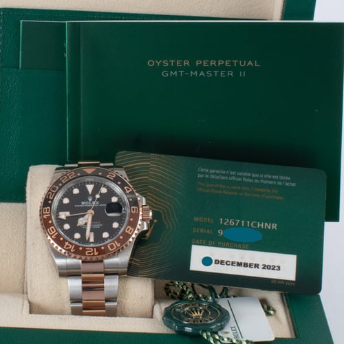 View in Box of GMT-Master II 'Root Beer'