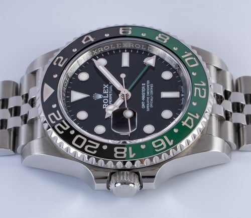 Crown Side Shot of GMT-Master II 'Sprite'