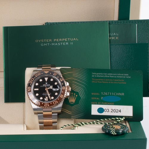 View in Box of GMT-Master II 'Root Beer'