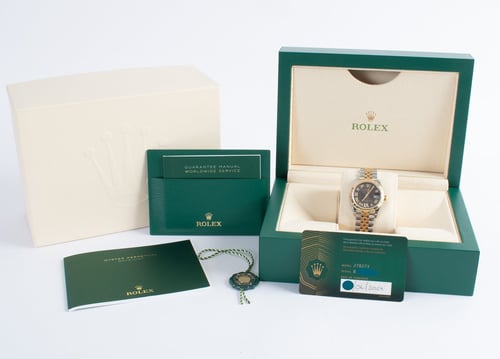 Box / Paper shot of Datejust Midsize 31MM