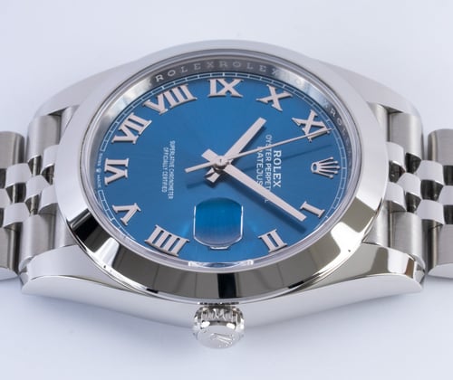 Crown Side Shot of Datejust 41