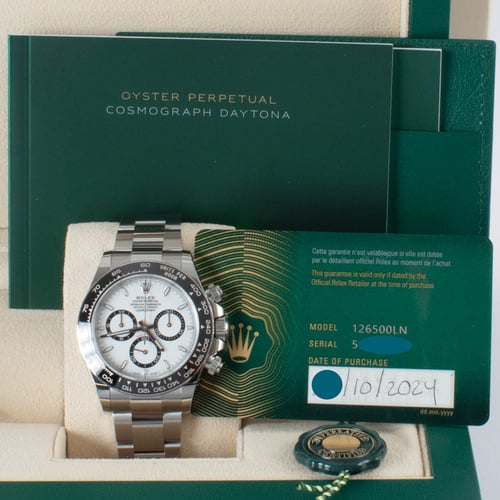 View in Box of Daytona Cosmograph