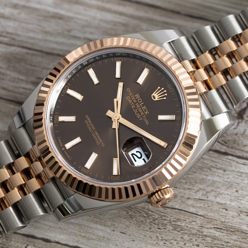 Stylied photo of  of Datejust 41
