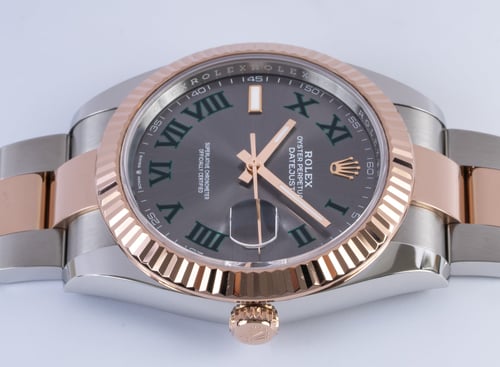 Crown Side Shot of Datejust 41