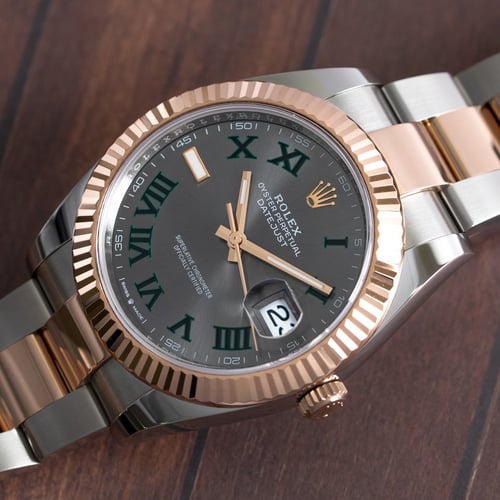 Stylied photo of  of Datejust 41