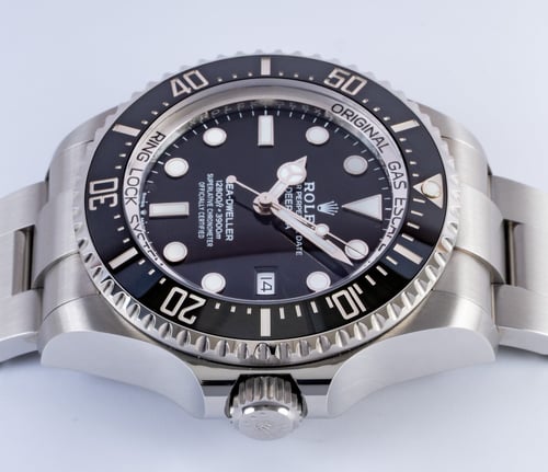 Crown Side Shot of Sea-Dweller Deepsea