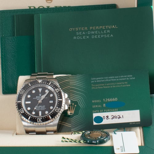 View in Box of Sea-Dweller Deepsea