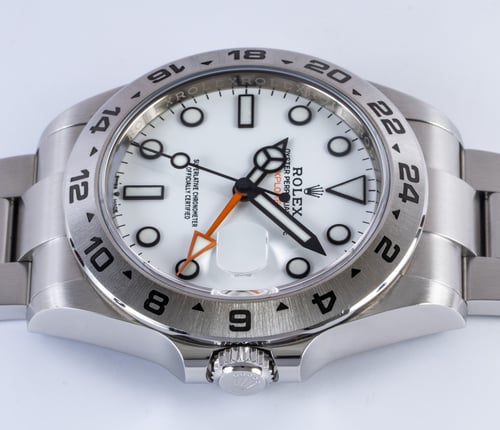 Crown Side Shot of Explorer II