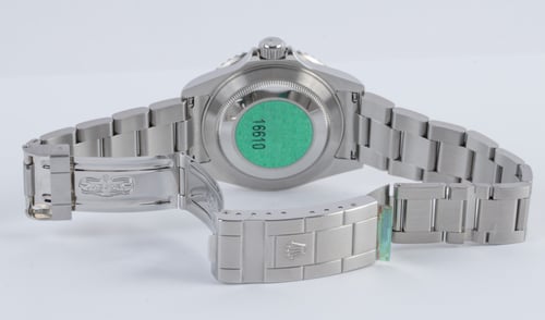 Open Clasp Shot of Submariner Date 'Anniversary' Kermit