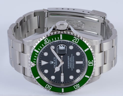 Front View of Submariner Date 'Anniversary' Kermit
