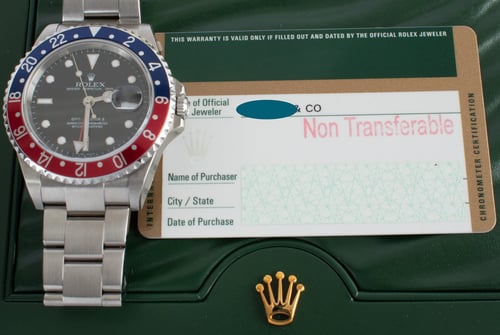 Paper shot of GMT-Master II