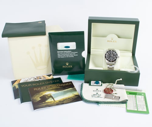 Box / Paper shot of Sea-Dweller 4000