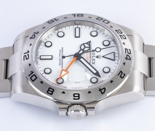 Crown Side Shot of Explorer II 'Polar'