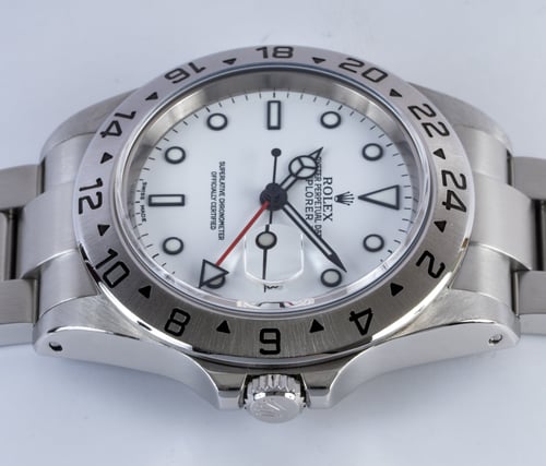 Crown Side Shot of Explorer II