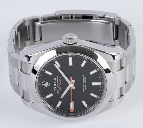 Front View of Milgauss