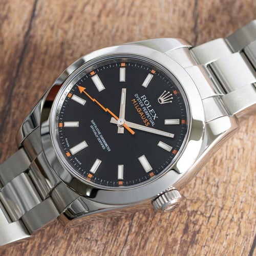 Stylied photo of  of Milgauss