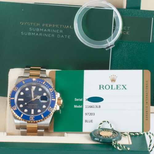 View in Box of Submariner Date