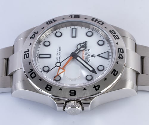 Crown Side Shot of Explorer II 'Polar'