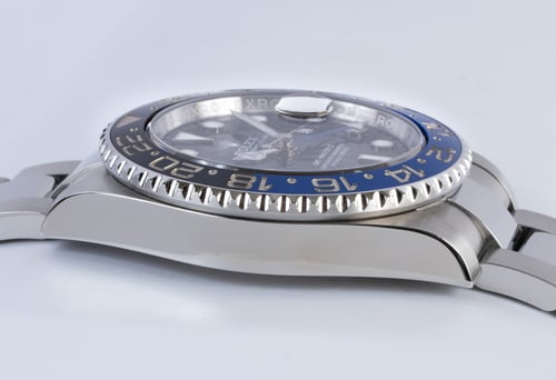 9' Side Shot of GMT-Master II BLNR 'Batman'