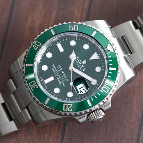 Stylied photo of  of Submariner Date 'Hulk'