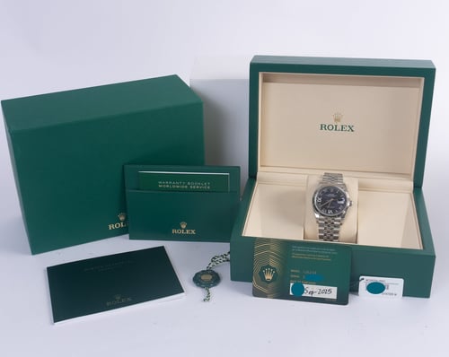 Box / Paper shot of Datejust 36
