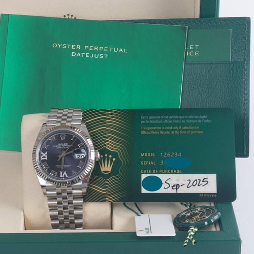 View in Box of Datejust 36