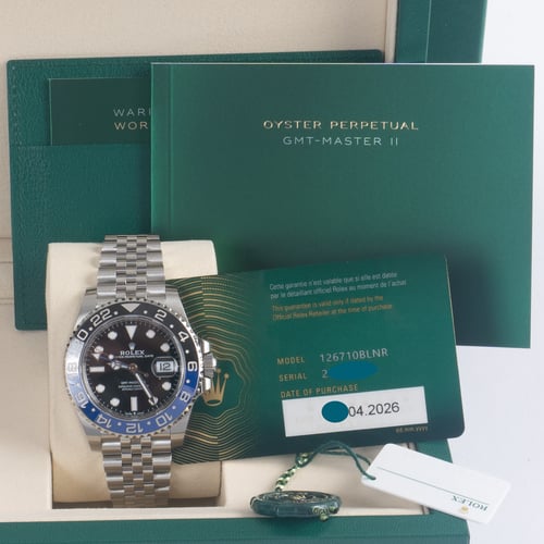 View in Box of GMT-Master II 'Batgirl'