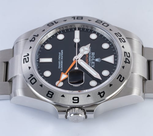 Crown Side Shot of Explorer II