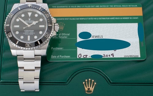 Paper shot of Submariner 40