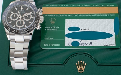 Paper shot of Daytona Cosmograph