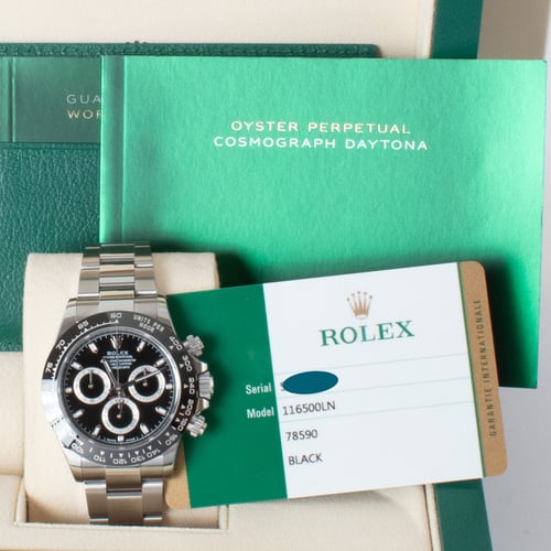 View in Box of Daytona Cosmograph