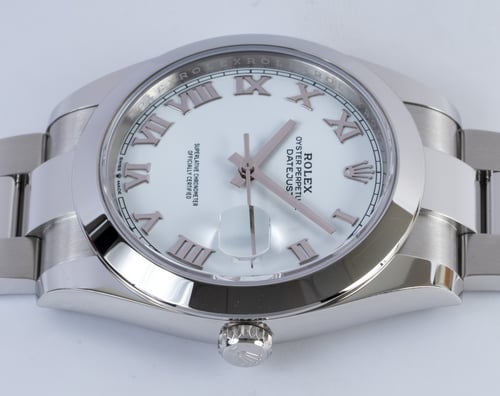 Crown Side Shot of Datejust 41