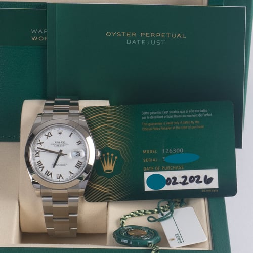 View in Box of Datejust 41