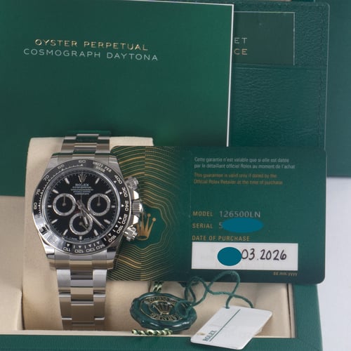 View in Box of Daytona Cosmograph