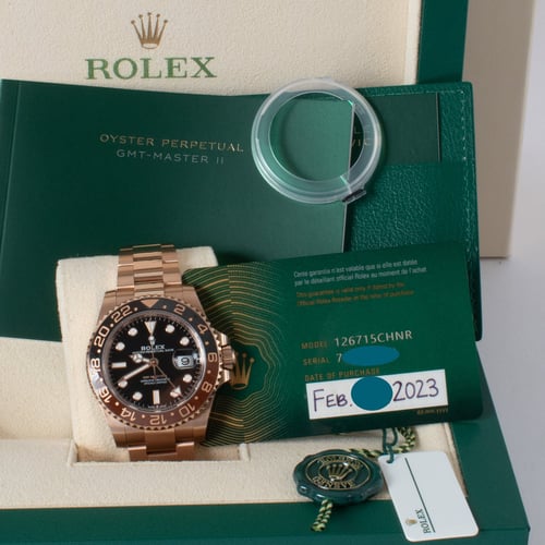 View in Box of GMT-Master II 'Root Beer'