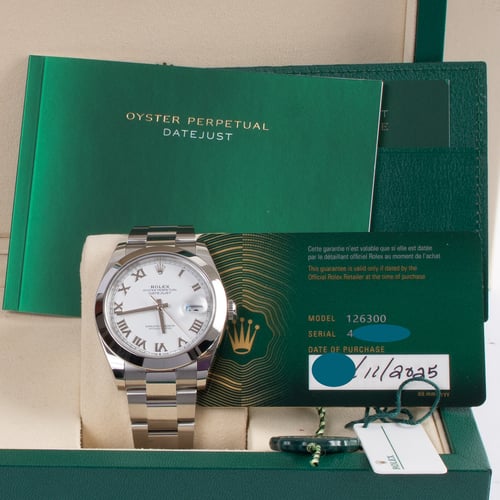 View in Box of Datejust 41