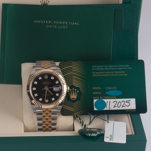 View in Box of Datejust 41