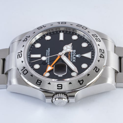 Crown Side Shot of Explorer II