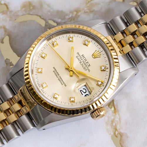 Stylied photo of  of Datejust 36