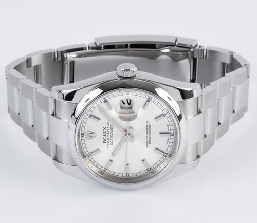 Front View of Datejust 36