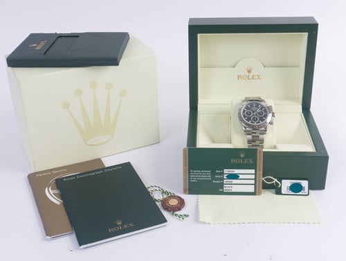 Box / Paper shot of Daytona Cosmograph