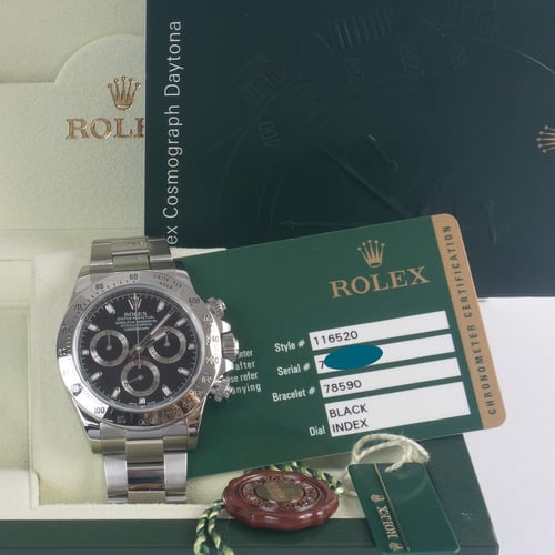 View in Box of Daytona Cosmograph