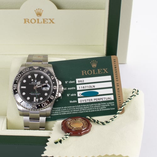 View in Box of GMT-Master II 'Green Arrow'